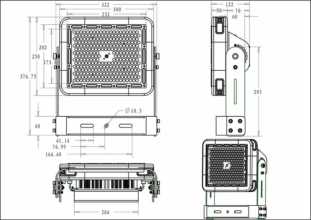 200W